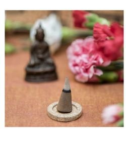 Indian frankincense incense cones, 12 cones